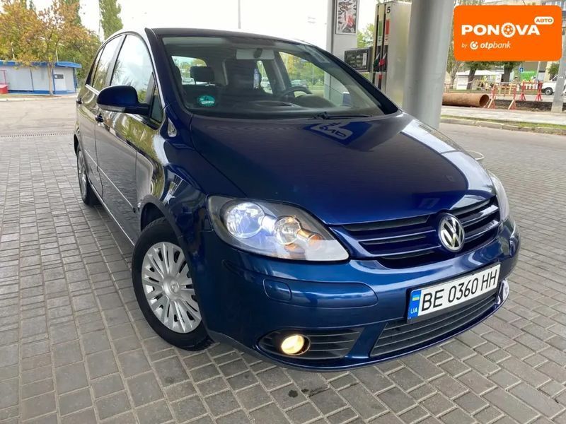 Volkswagen Golf Plus, 2006 г., Бензин, 251 тыс. км, Хетчбек, Синий, Николаев AT-10403828 фото