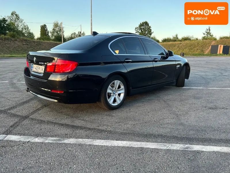 BMW 5 Series, 2011 г., Бензин, 242 тыс. км, Седан, Чорный, Полтава AT-10396332 фото