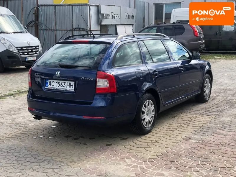 Skoda Octavia, 2009 р., Бензин, 266 тис. км, Універсал, Синій, Ковель AT-10400912 фото