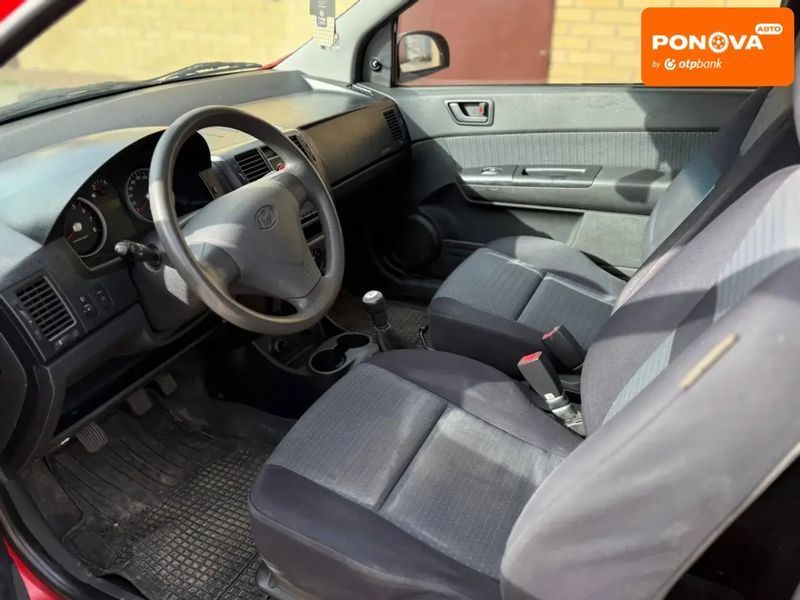 Hyundai Getz, 2007 р., Бензин, 123 тис. км, Хетчбек, Червоний, Дніпро (Дніпропетровськ) AT-10414417 фото