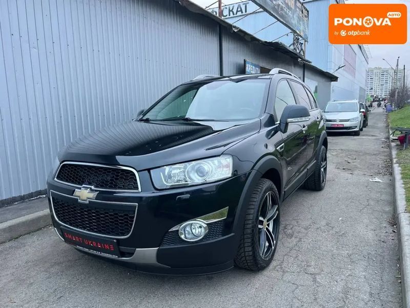 Chevrolet Captiva, 2011 р., Дизель, 129 тис. км, Позашляховик / Кросовер, Чорний, Київ AT-10407847 фото