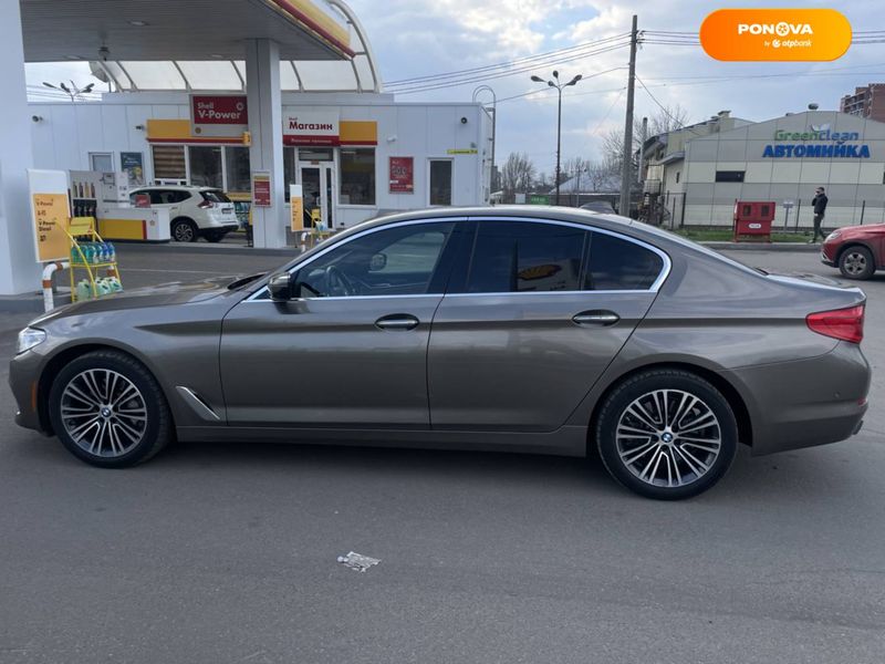 BMW 5 Series, 2017, Бензин, 3 л., 86 тыс. км, Седан, Бежевый, Киев 43543 фото