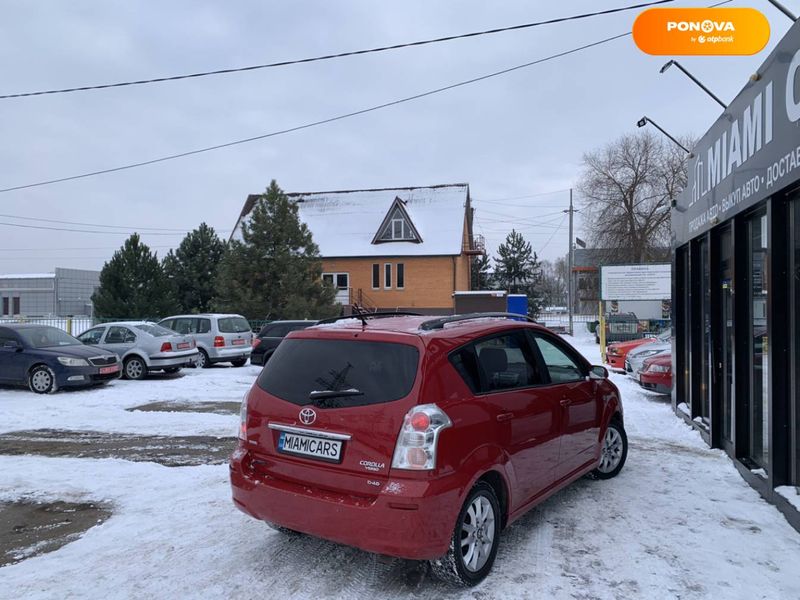 Toyota Corolla Verso, 2008, Дизель, 2.2 л., 195 тыс. км, Минивен, Красный, Харьков 11043 фото