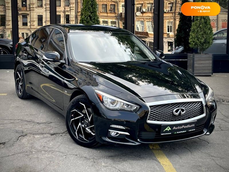 Infiniti Q50, 2016, Бензин, 3 л., 104 тыс. км, Седан, Чорный, Киев 109901 фото