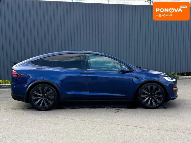 Tesla Model X, 2022 г., Електро, 8 тыс. км, Внедорожник / Кроссовер, Синий, Полтава AT-10403280 фото