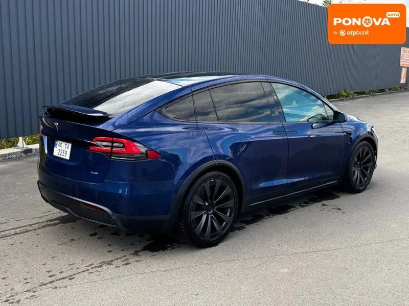Tesla Model X, 2022 г., Електро, 8 тыс. км, Внедорожник / Кроссовер, Синий, Полтава AT-10403280 фото