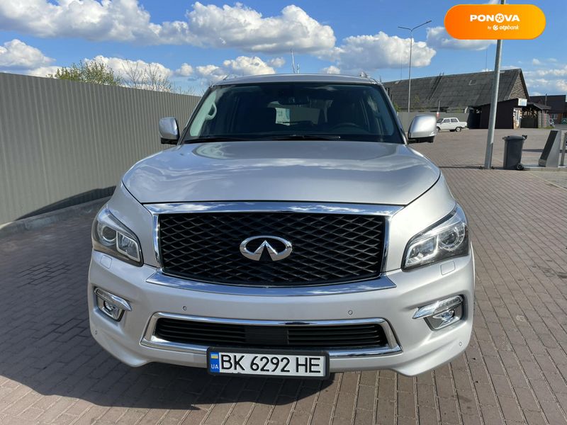 Infiniti QX80, 2017, Бензин, 5.55 л., 94 тис. км, Позашляховик / Кросовер, Сірий, Рівне Cars-Pr-66141 фото