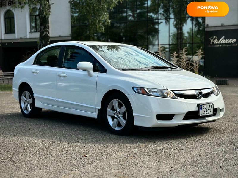 Honda Civic, 2010, Бензин, 2 л., 224 тис. км, Седан, Білий, Чернівці 110215 фото