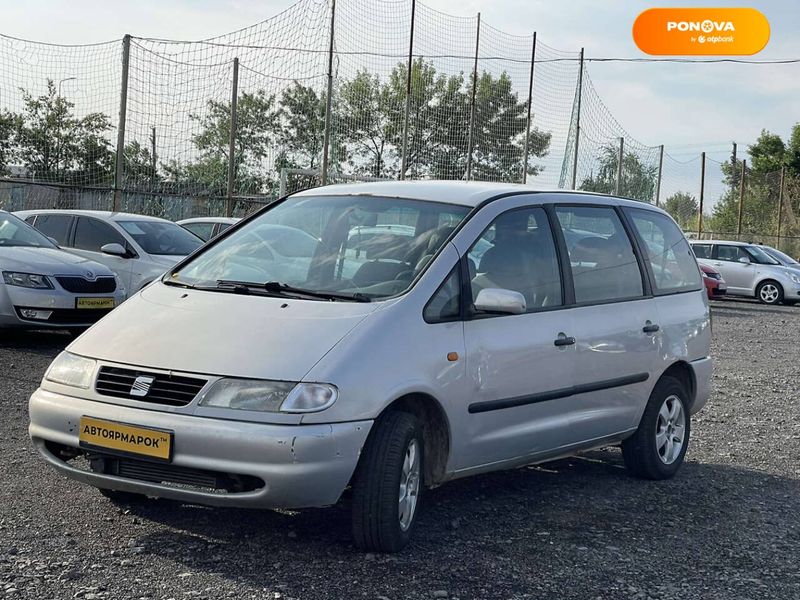 SEAT Alhambra, 1998, Дизель, 558 тис. км, Мінівен, Сірий, Ужгород 6353 фото