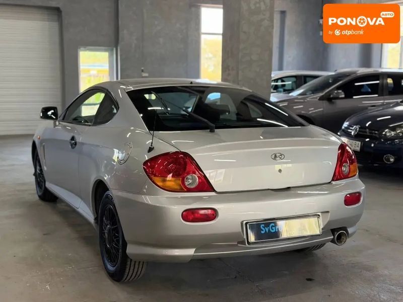 Hyundai Coupe, 2002 г., Бензин, 200 тыс. км, Купе, Серый, Каменское (Днепродзержинск) AT-10417407 фото