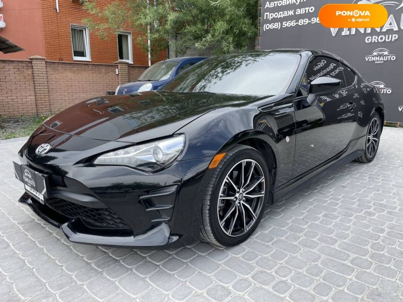 Toyota GT 86, 2017, Бензин, 2 л., 22 тис. км, Купе, Чорний, Вінниця 44875 фото