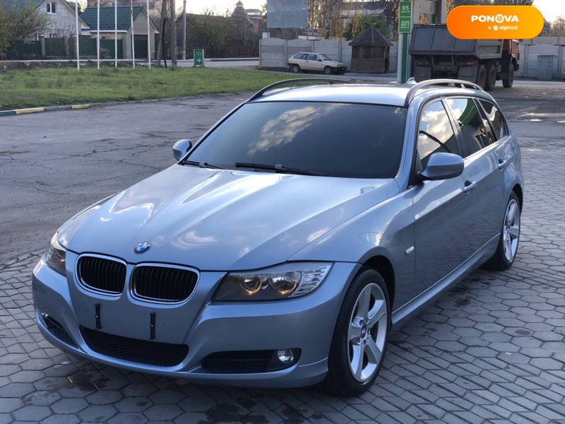 BMW 3 Series, 2008, Бензин, 2 л., 222 тыс. км, Универсал, Синий, Винница Cars-Pr-67009 фото