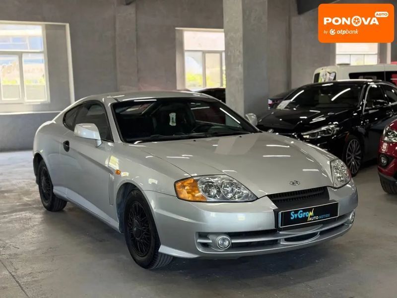 Hyundai Coupe, 2002 г., Бензин, 200 тыс. км, Купе, Серый, Каменское (Днепродзержинск) AT-10417407 фото