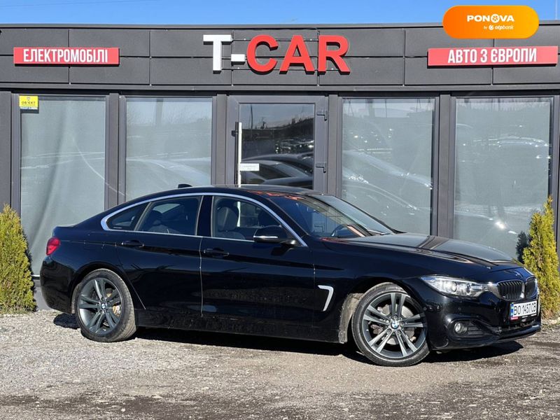 BMW 4 Series Gran Coupe, 2014, Бензин, 2 л., 170 тыс. км, Купе, Чорный, Тернополь 52396 фото