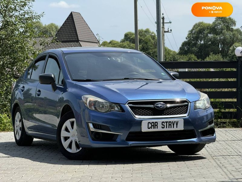 Subaru Impreza, 2015, Бензин, 2 л., 182 тис. км, Седан, Синій, Стрий 103504 фото