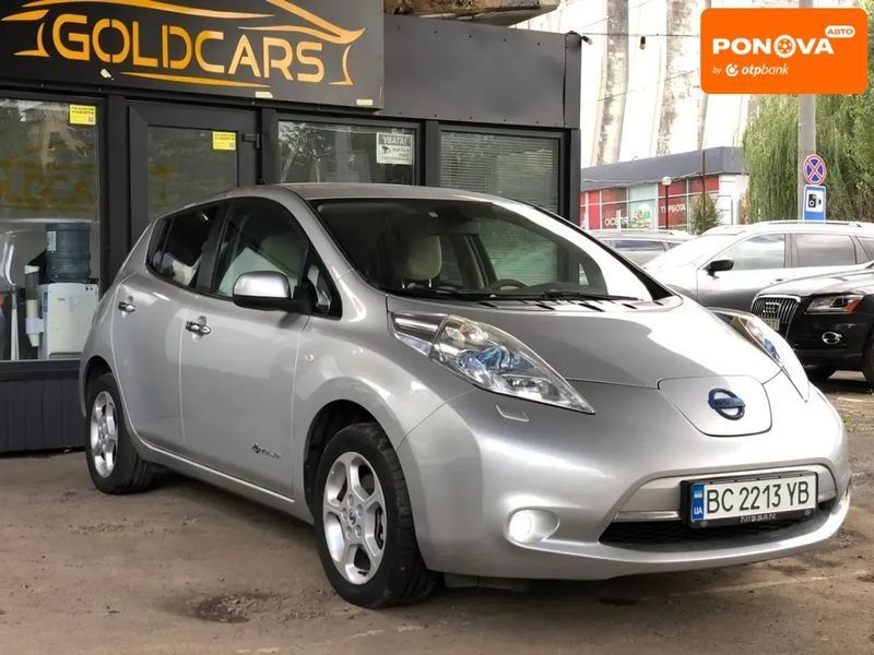 Nissan Leaf, 2012 р., Електро, 190 тис. км, Хетчбек, Сірий, Львів AT-10402261 фото
