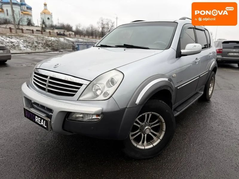 SsangYong Rexton, 2002 р., Газ метан / Бензин, 223 тис. км, Позашляховик / Кросовер, Сірий, Кривий Ріг AT-10410352 фото