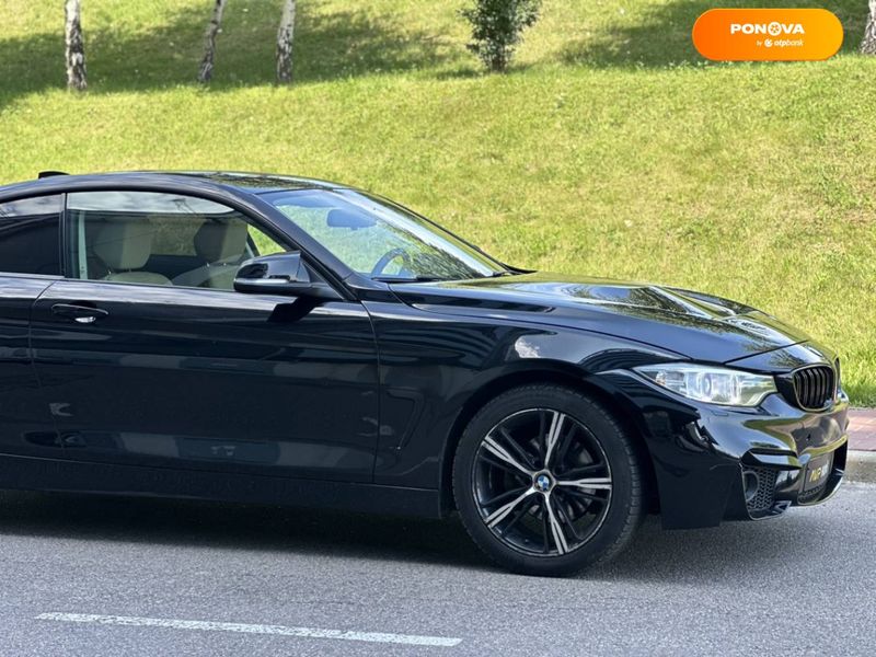 BMW 4 Series, 2014, Бензин, 2 л., 96 тыс. км, Купе, Чорный, Киев 102160 фото