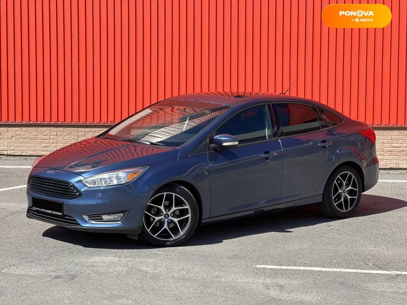 Ford Focus, 2017, Бензин, 2 л., 50 тис. км, Седан, Синій, Одеса 39079 фото