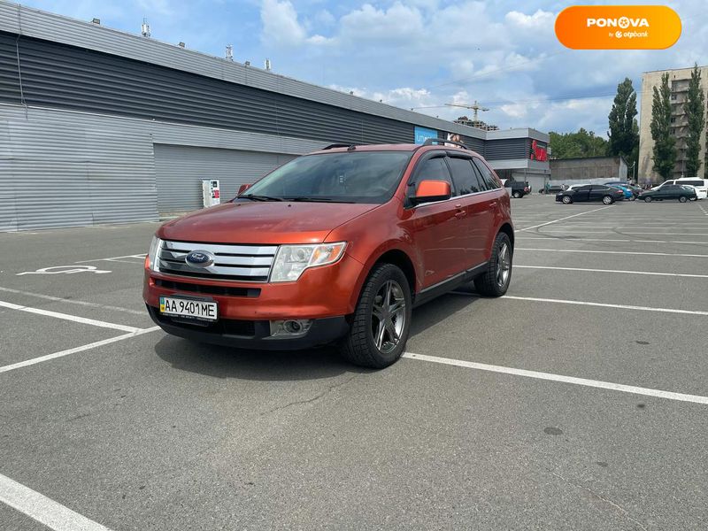 Ford Edge, 2008, Бензин, 3.5 л., 172 тыс. км, Внедорожник / Кроссовер, Оранжевый, Киев Cars-Pr-64527 фото