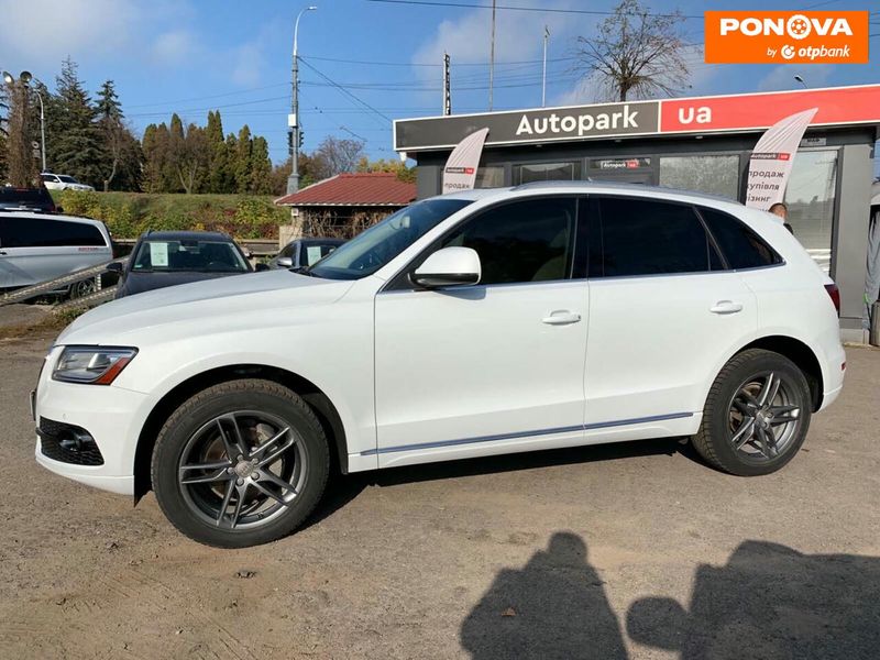 Audi Q5, 2014, Бензин, 2 л., 225 тис. км, Внедорожник / Кроссовер, Белый, Винница 255187 фото