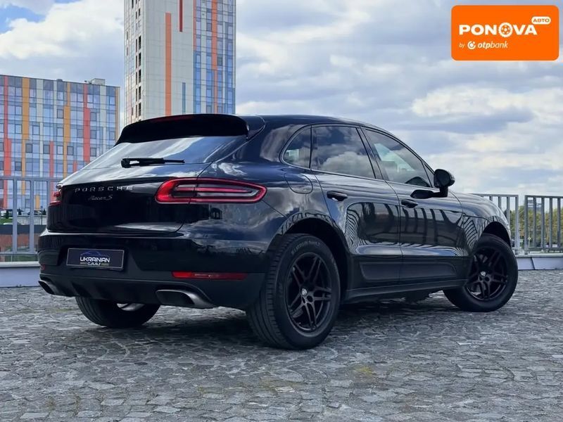 Porsche Macan, 2018 р., Бензин, 107 тис. км, Позашляховик / Кросовер, Чорний, Дніпро (Дніпропетровськ) AT-10418082 фото