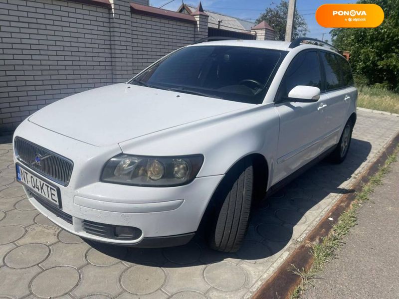 Volvo V50, 2006, Дизель, 1.6 л., 250 тис. км, Універсал, Білий, Миколаїв Cars-Pr-67241 фото