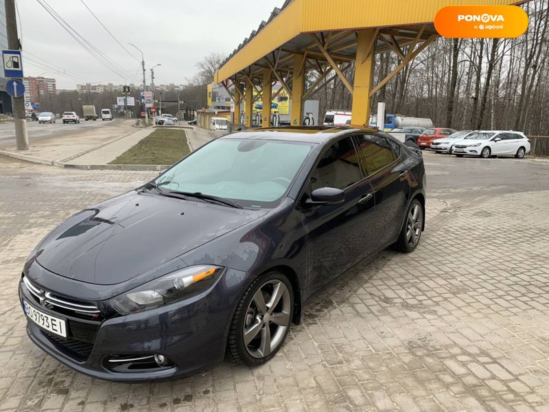 Dodge Dart, 2013, Бензин, 2.4 л., 205 тис. км, Седан, Сірий, Тернопіль Cars-Pr-68286 фото