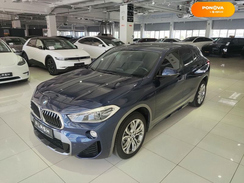 BMW X2, 2018, Бензин, 2 л., 169 тыс. км, Внедорожник / Кроссовер, Синий, Киев 51635 фото