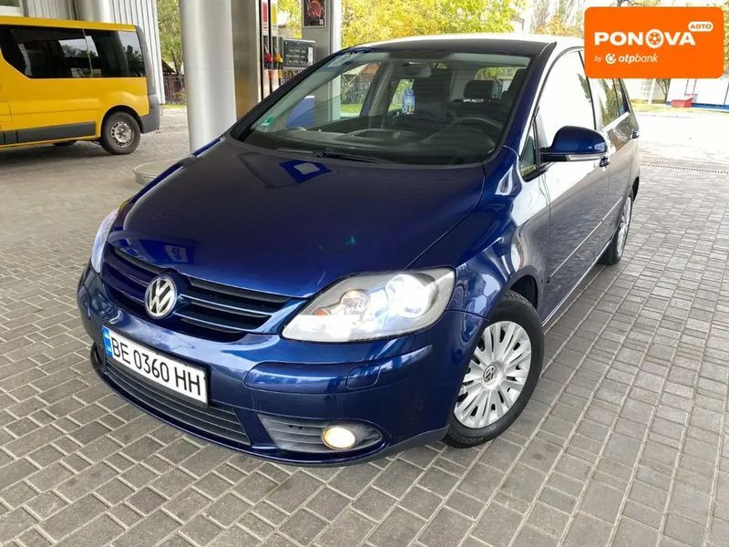 Volkswagen Golf Plus, 2006 г., Бензин, 251 тыс. км, Хетчбек, Синий, Николаев AT-10403828 фото