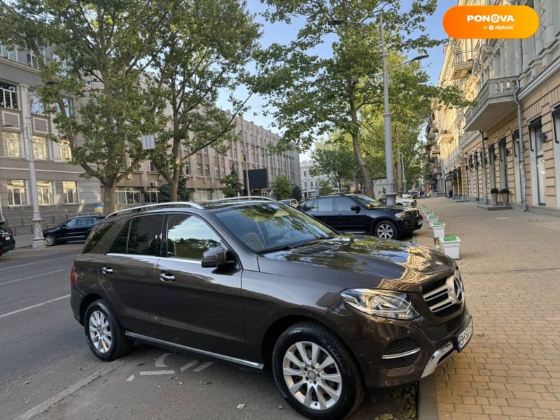 Mercedes-Benz GLE-Class, 2016, Дизель, 2.14 л., 102 тыс. км, Внедорожник / Кроссовер, Коричневый, Одесса Cars-Pr-57655 фото