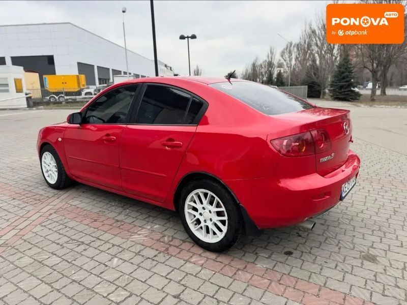 Mazda 3, 2006 г., Бензин, 177 тыс. км, Седан, Красный, Днепр (Днепропетровск) AT-10412639 фото