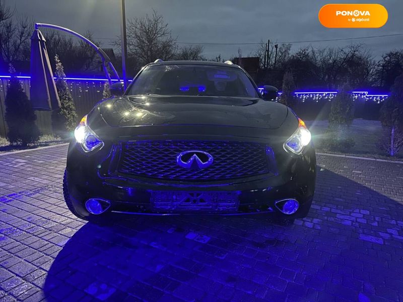 Infiniti QX70, 2016, Бензин, 3.7 л., 135 тыс. км, Внедорожник / Кроссовер, Чорный, Киев Cars-Pr-62427 фото