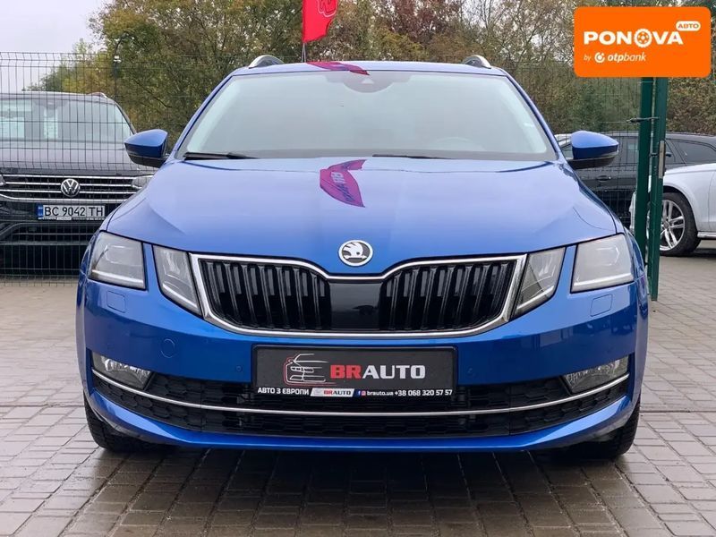 Skoda Octavia, 2019 р., Дизель, 254 тис. км, Універсал, Синій, Бердичів AT-10403045 фото