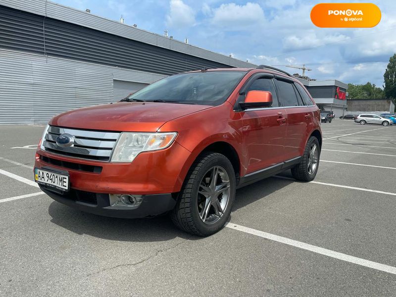 Ford Edge, 2008, Бензин, 3.5 л., 172 тыс. км, Внедорожник / Кроссовер, Оранжевый, Киев Cars-Pr-64527 фото