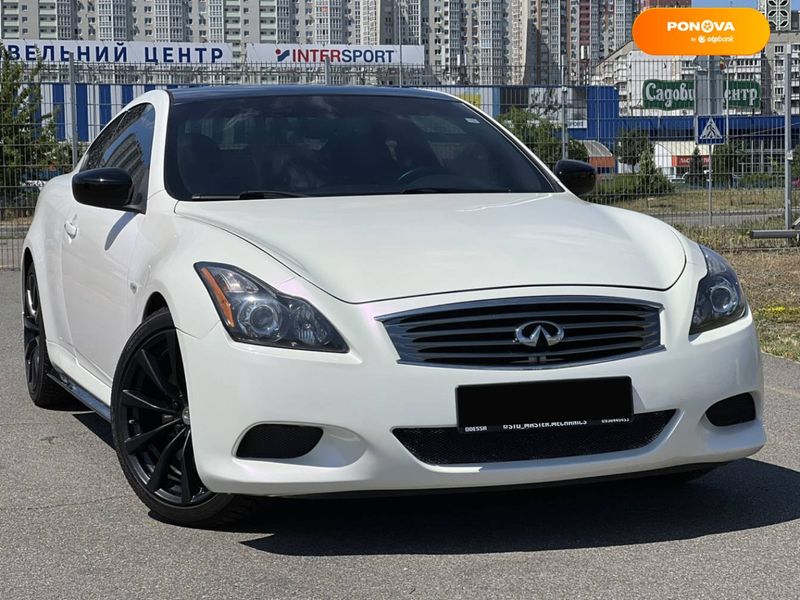 Infiniti Q60, 2013, Бензин, 3.7 л., 88 тыс. км, Купе, Белый, Киев Cars-Pr-65530 фото