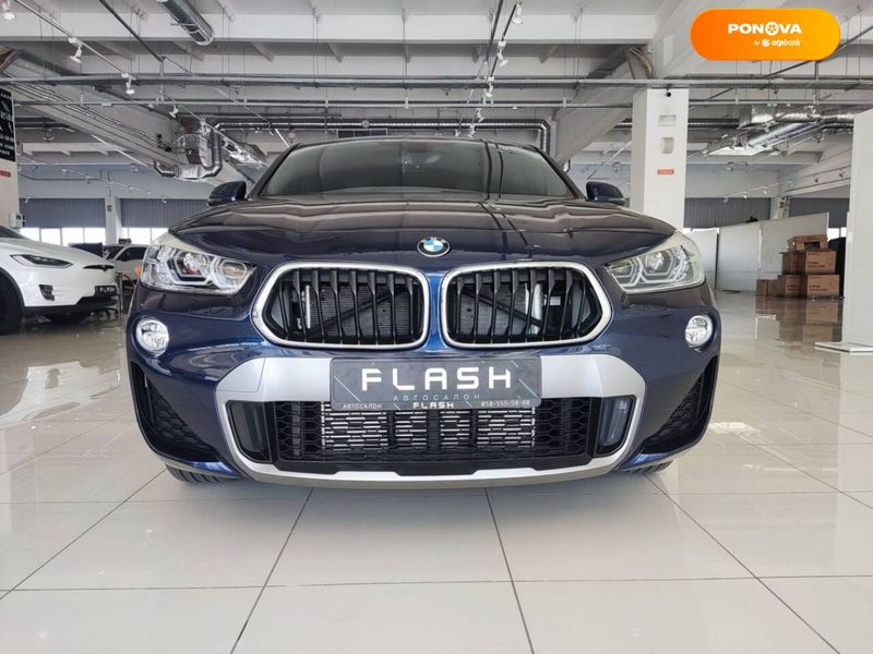 BMW X2, 2018, Бензин, 2 л., 169 тыс. км, Внедорожник / Кроссовер, Синий, Киев 51635 фото