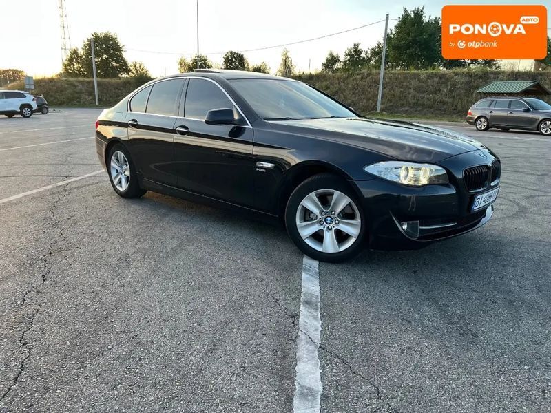 BMW 5 Series, 2011 г., Бензин, 242 тыс. км, Седан, Чорный, Полтава AT-10396332 фото