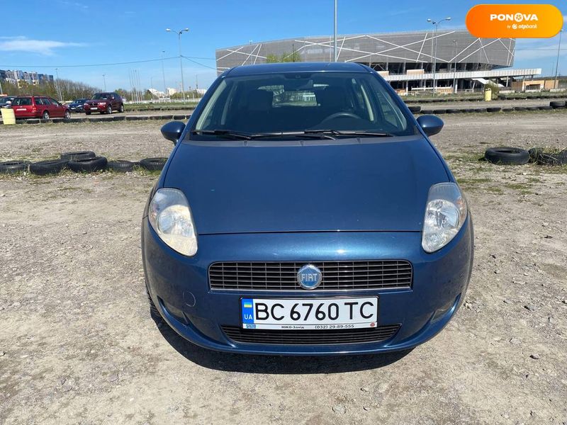 Fiat Grande Punto, 2007, Бензин, 1.4 л., 161 тыс. км км, Хетчбек, Львов 35076 фото