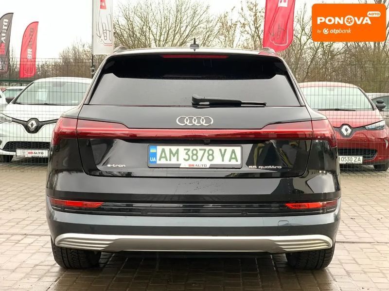 Audi e-tron, 2022 г., Електро, 64 тыс. км, Внедорожник / Кроссовер, Чорный, Бердичев AT-10405609 фото