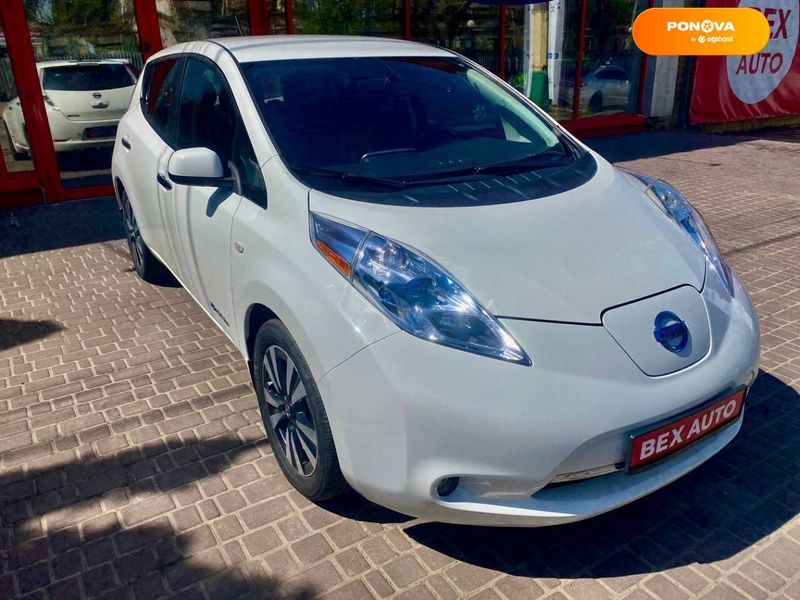Nissan Leaf, 2016, Електро, 69 тис. км, Хетчбек, Білий, Одеса 38859 фото