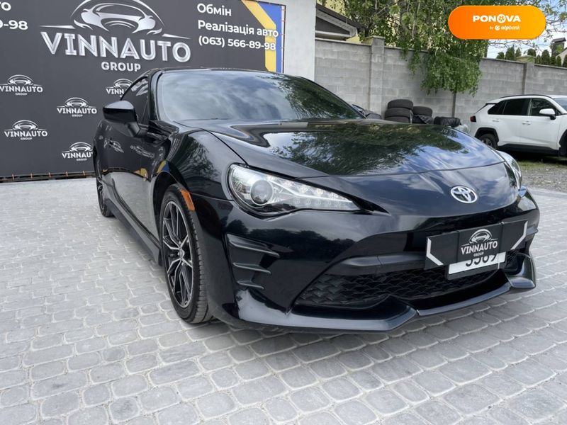 Toyota GT 86, 2017, Бензин, 2 л., 22 тис. км, Купе, Чорний, Вінниця 44875 фото