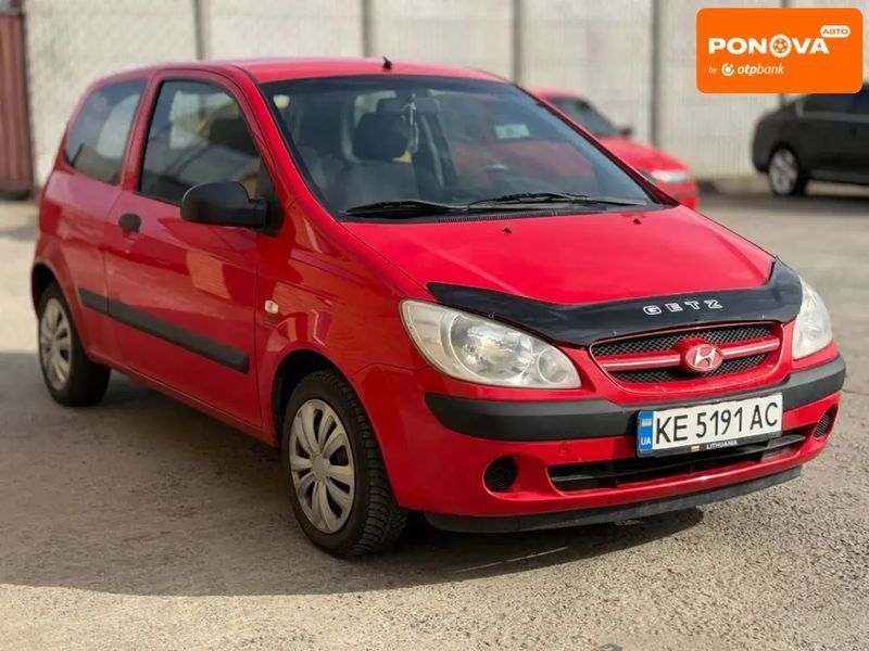 Hyundai Getz, 2007 р., Бензин, 123 тис. км, Хетчбек, Червоний, Дніпро (Дніпропетровськ) AT-10414417 фото