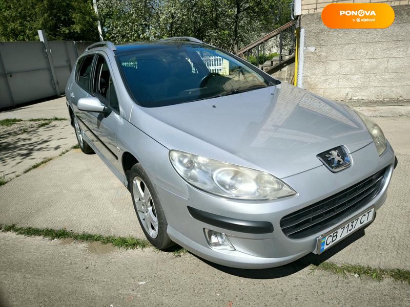 Peugeot 407, 2007, Газ пропан-бутан / Бензин, 1.8 л., 382 тыс. км, Универсал, Серый, Сумы Cars-Pr-55337 фото