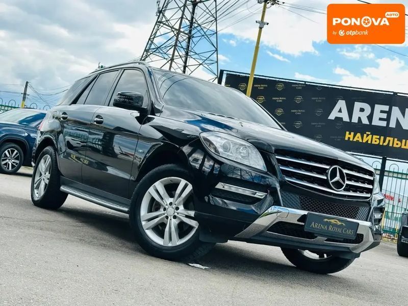 Mercedes-Benz M-Class, 2012 р., Дизель, 226 тис. км, Позашляховик / Кросовер, Чорний, Харків AT-10403186 фото