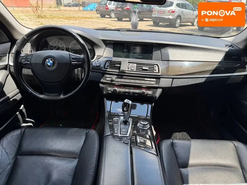 BMW 5 Series, 2011 г., Бензин, 242 тыс. км, Седан, Чорный, Полтава AT-10396332 фото