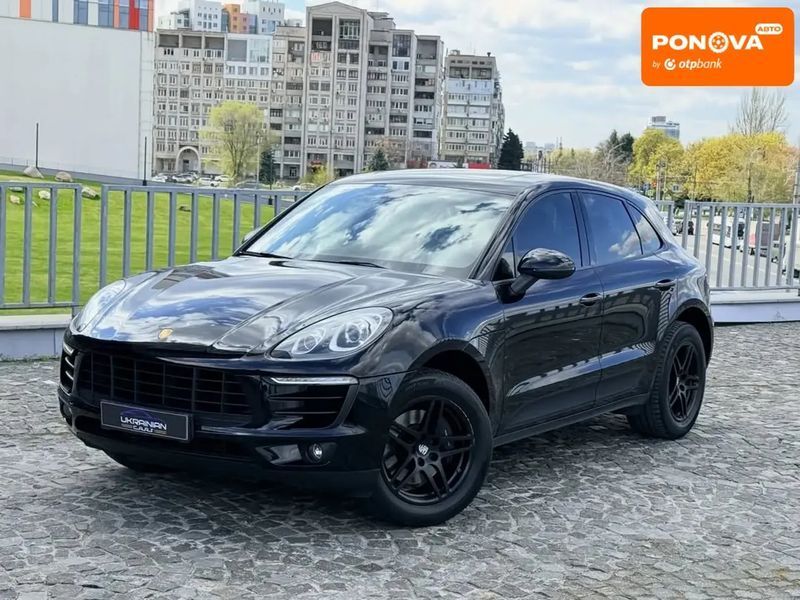 Porsche Macan, 2018 р., Бензин, 107 тис. км, Позашляховик / Кросовер, Чорний, Дніпро (Дніпропетровськ) AT-10418082 фото
