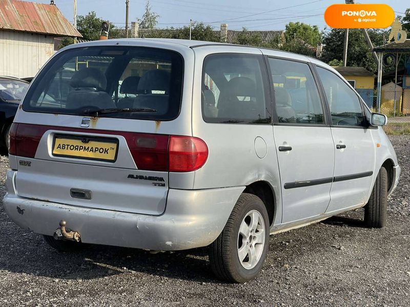 SEAT Alhambra, 1998, Дизель, 558 тыс. км, Минивен, Серый, Ужгород 6353 фото