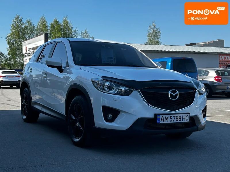 Mazda CX-5, 2014 р., Дизель, 254 тис. км, Позашляховик / Кросовер, Білий, Житомир AT-10416851 фото