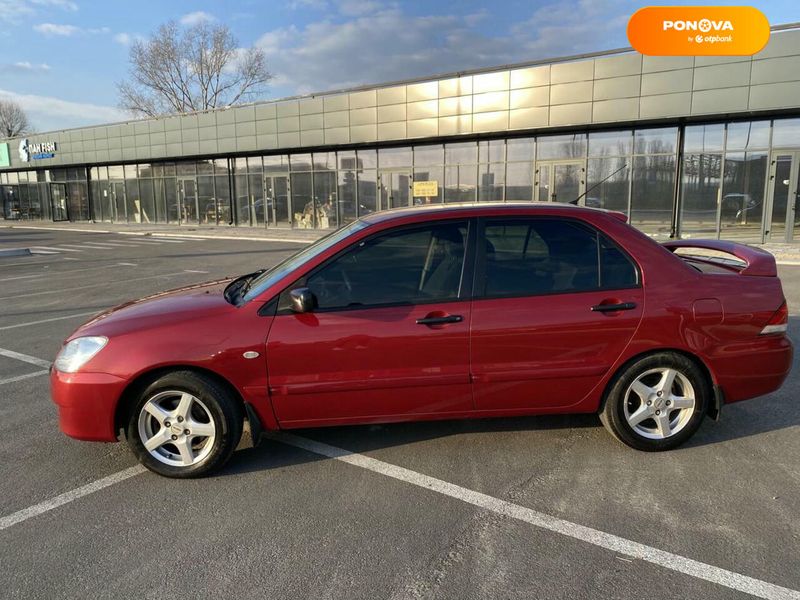 Mitsubishi Lancer, 2005, Бензин, 1.6 л., 261 тис. км, Седан, Червоний, Київ Cars-Pr-68461 фото